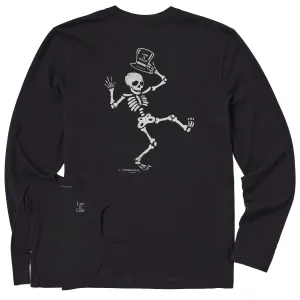 Men's Shake Your Bones Long Sleeve Crusher Tee Life is Good