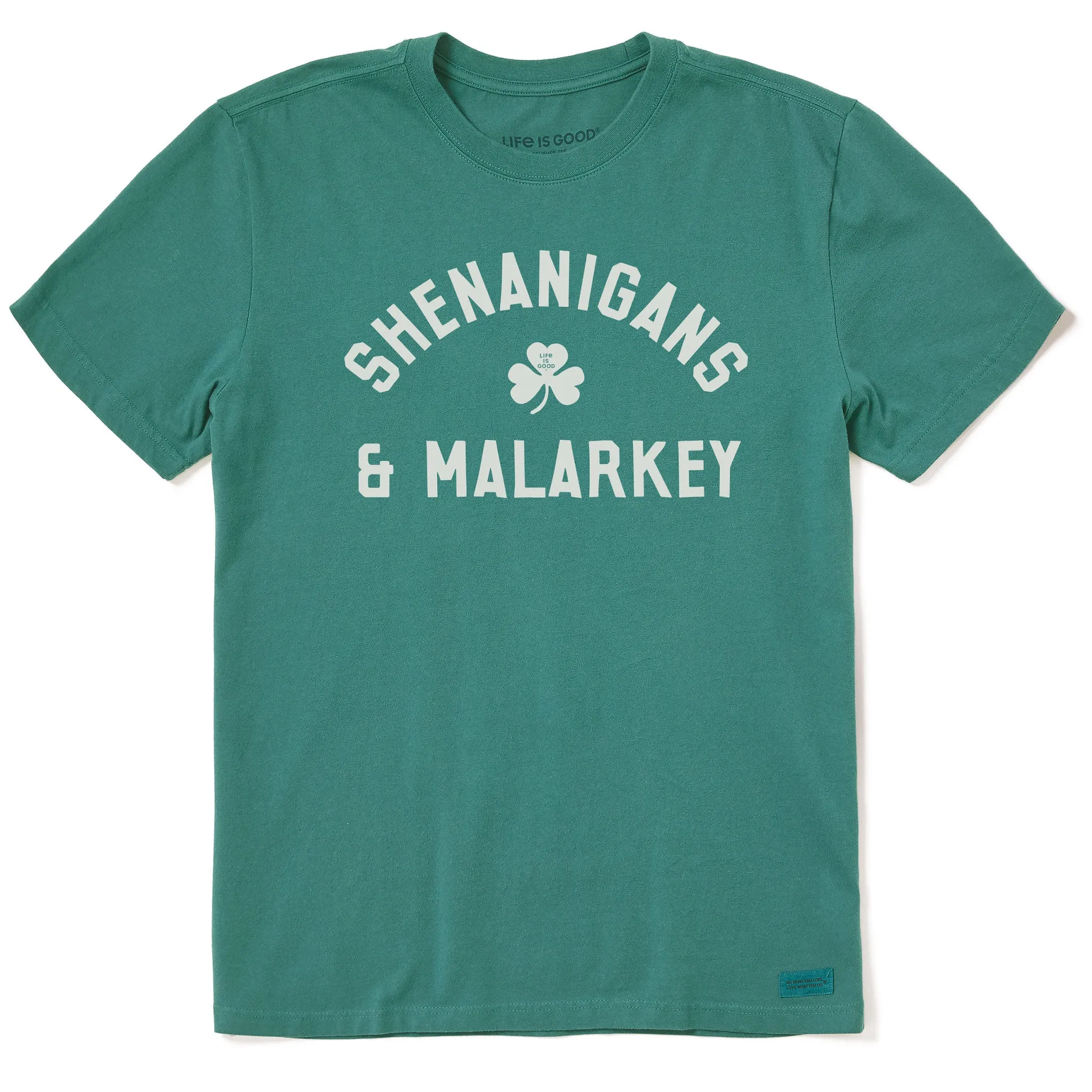 Men's Shenanigans & Malarkey Short Sleeve Crusher Tee Life is Good