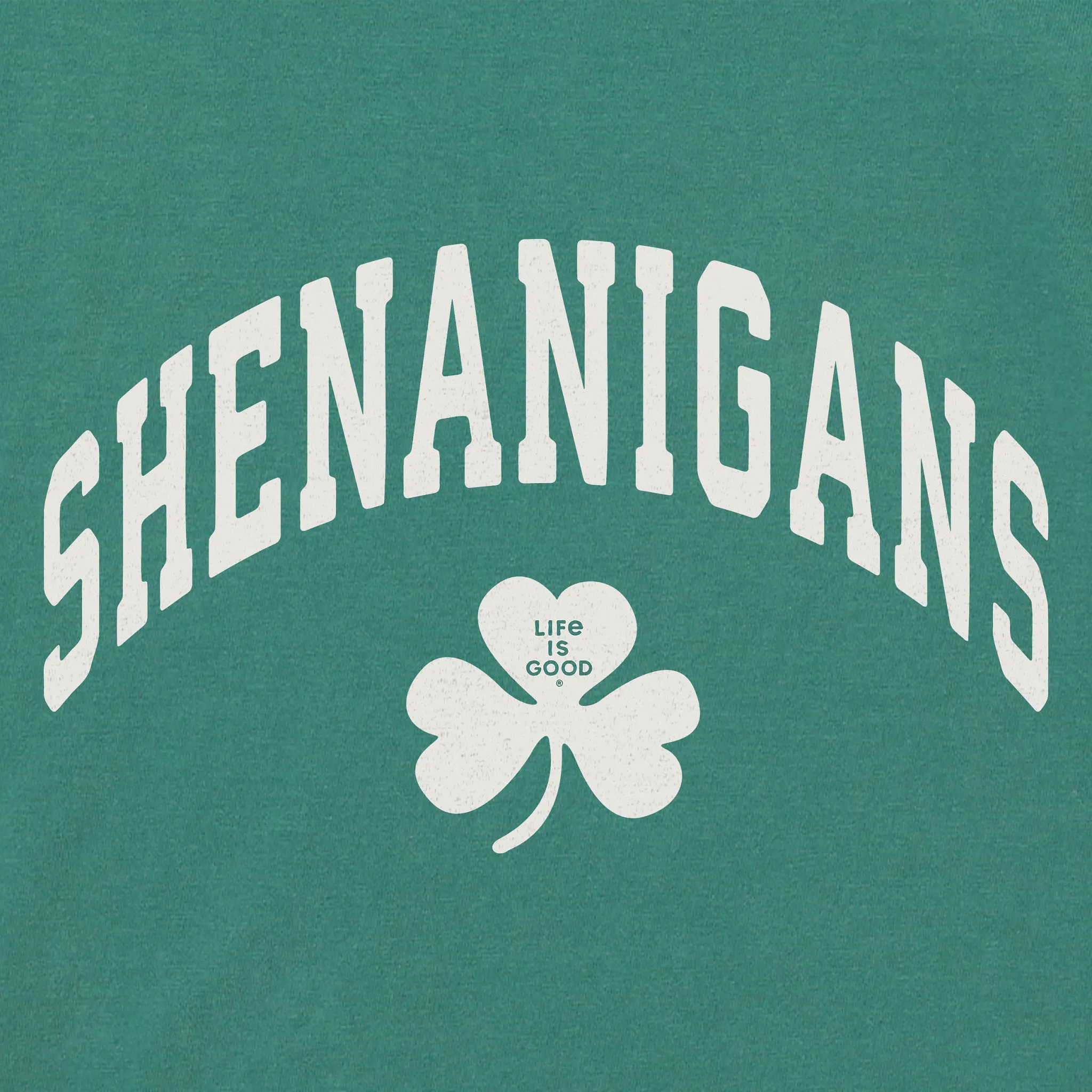 Men's Shenanigans Arch Short Sleeve Crusher Tee Life is Good