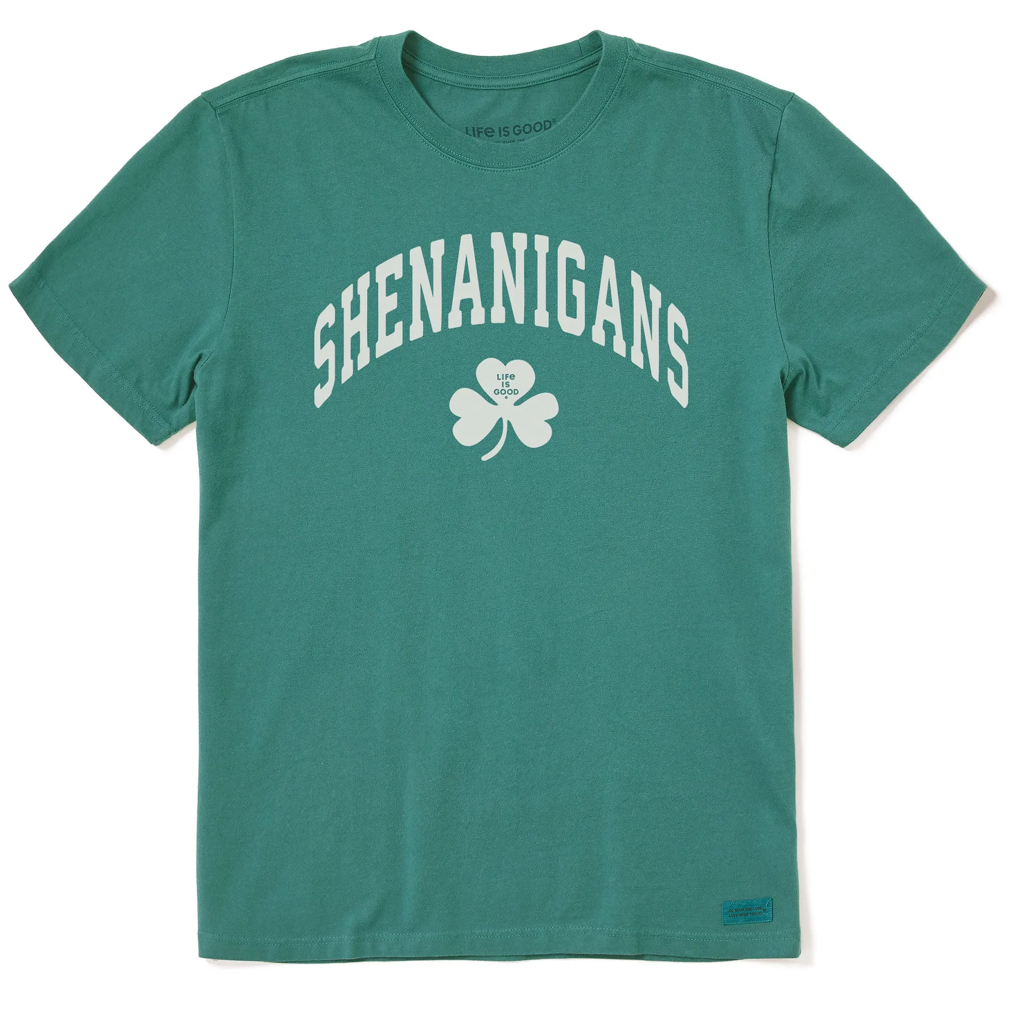 Men's Shenanigans Arch Short Sleeve Crusher Tee Life is Good