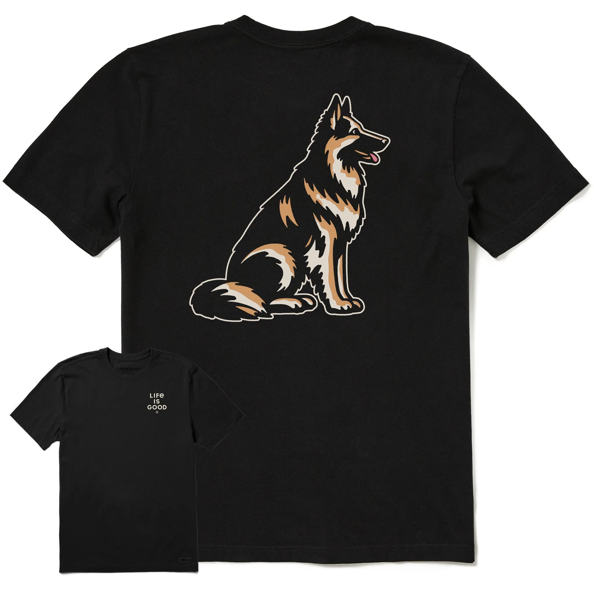 Men's Shepherd Short Sleeve Tee Life is Good