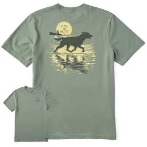 Men's Shoredog Short Sleeve Crusher Tee Life is Good