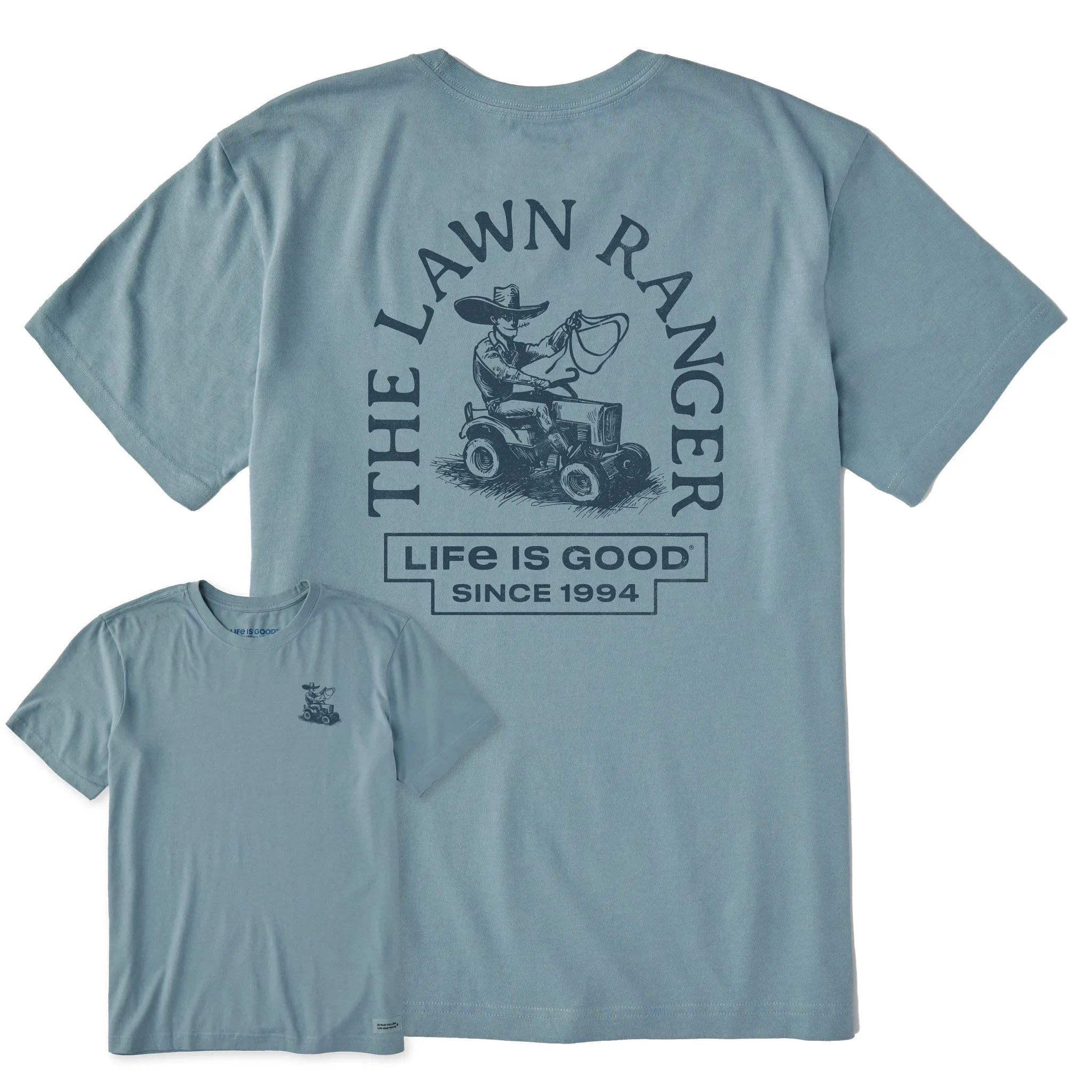 Men's Showbiz Lawn Ranger Short Sleeve Tee Life is Good