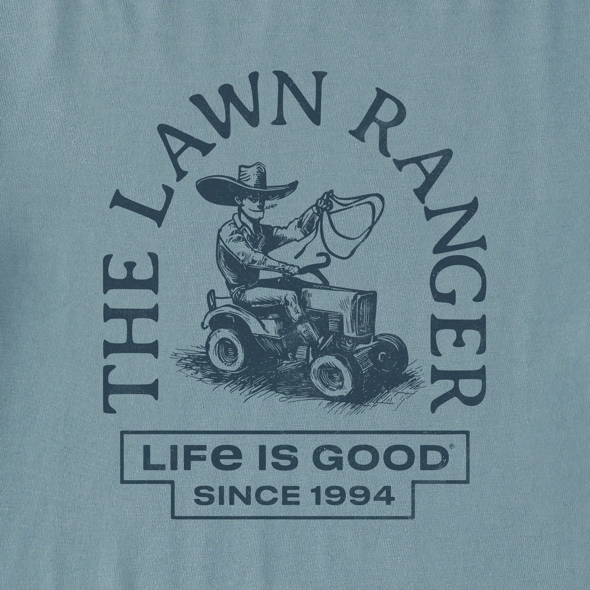 Men's Showbiz Lawn Ranger Short Sleeve Tee Life is Good