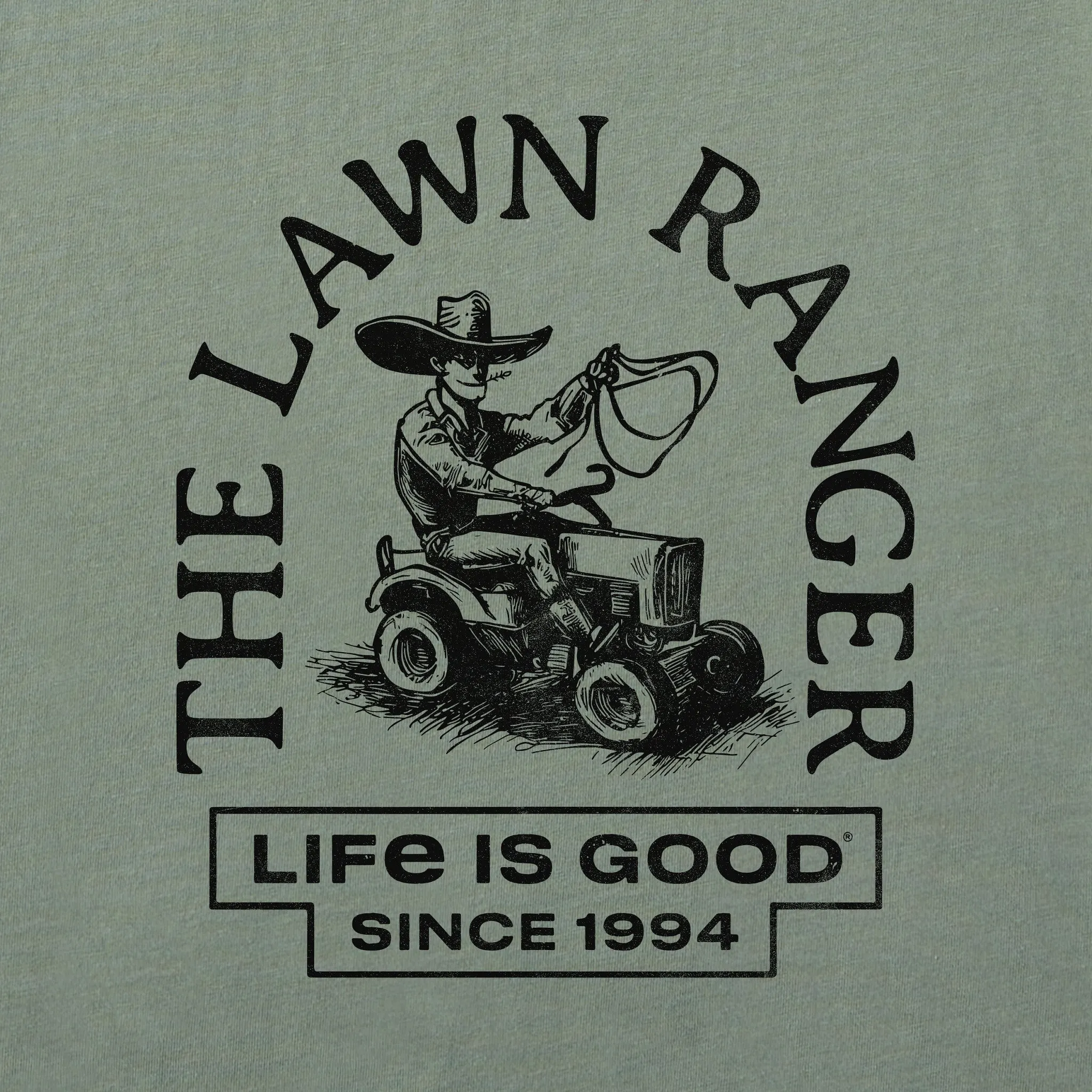 Men's Showbiz Lawn Ranger Short Sleeve Tee Life is Good