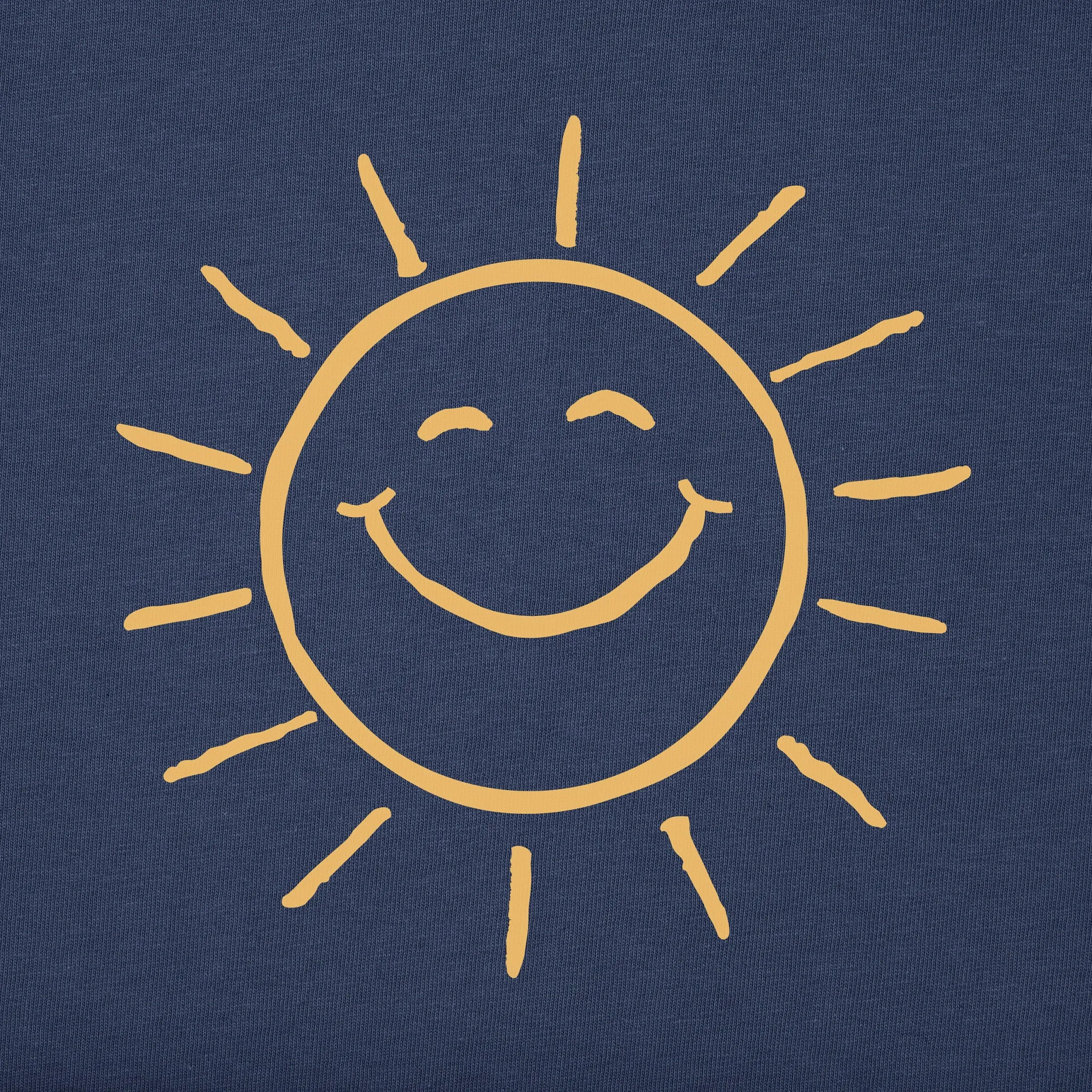 Men's Smile Sunshine Short Sleeve Crusher Tee Life is Good