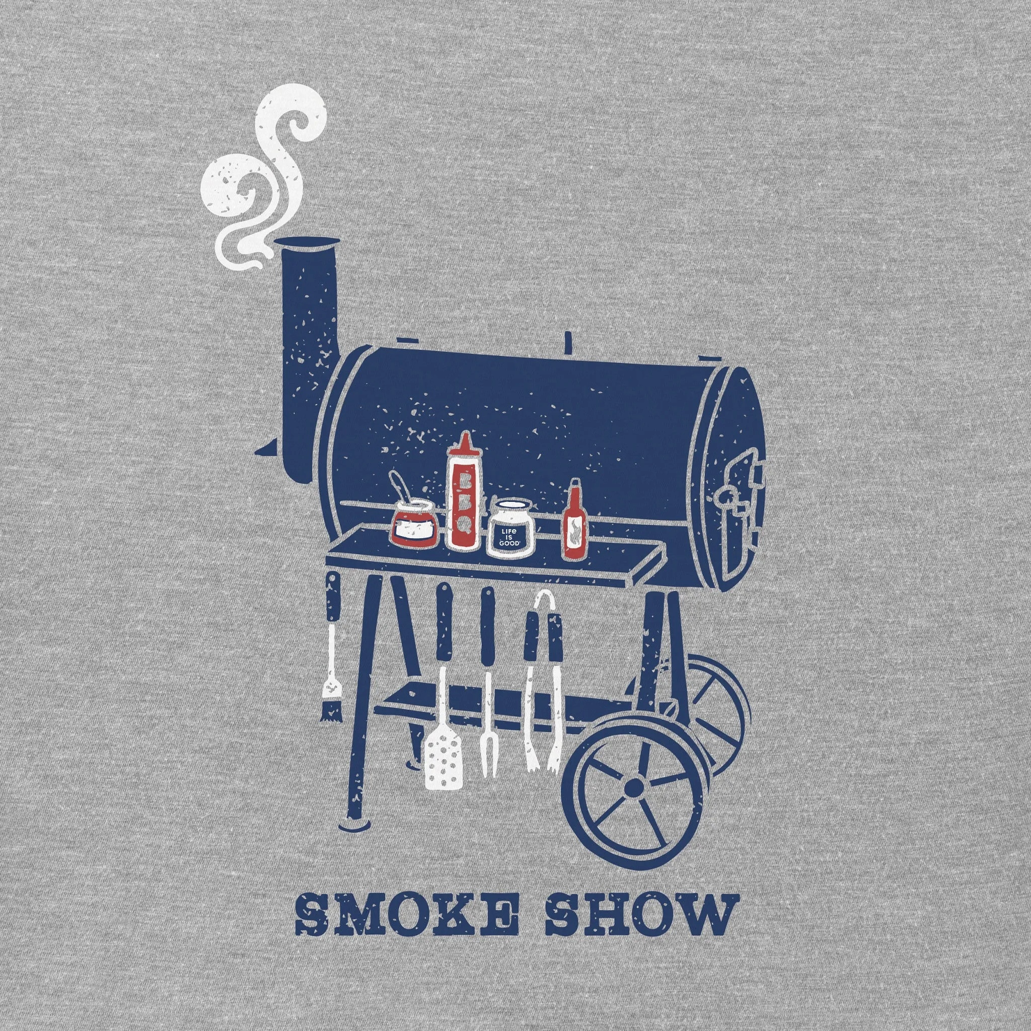 Men's Smoke Show Short Sleeve Tee Life is Good