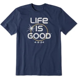 Men's Solar Eclipse LIG 4.8.24 Short Sleeve Tee Life is Good