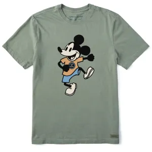 Men's Steamboat Willie Dancing Short Sleeve Tee Life is Good