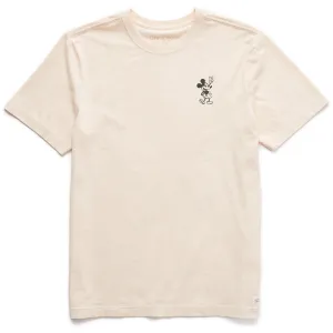 Men's Steamboat Willie Peace Mini Short Sleeve Crusher Tee Life is Good