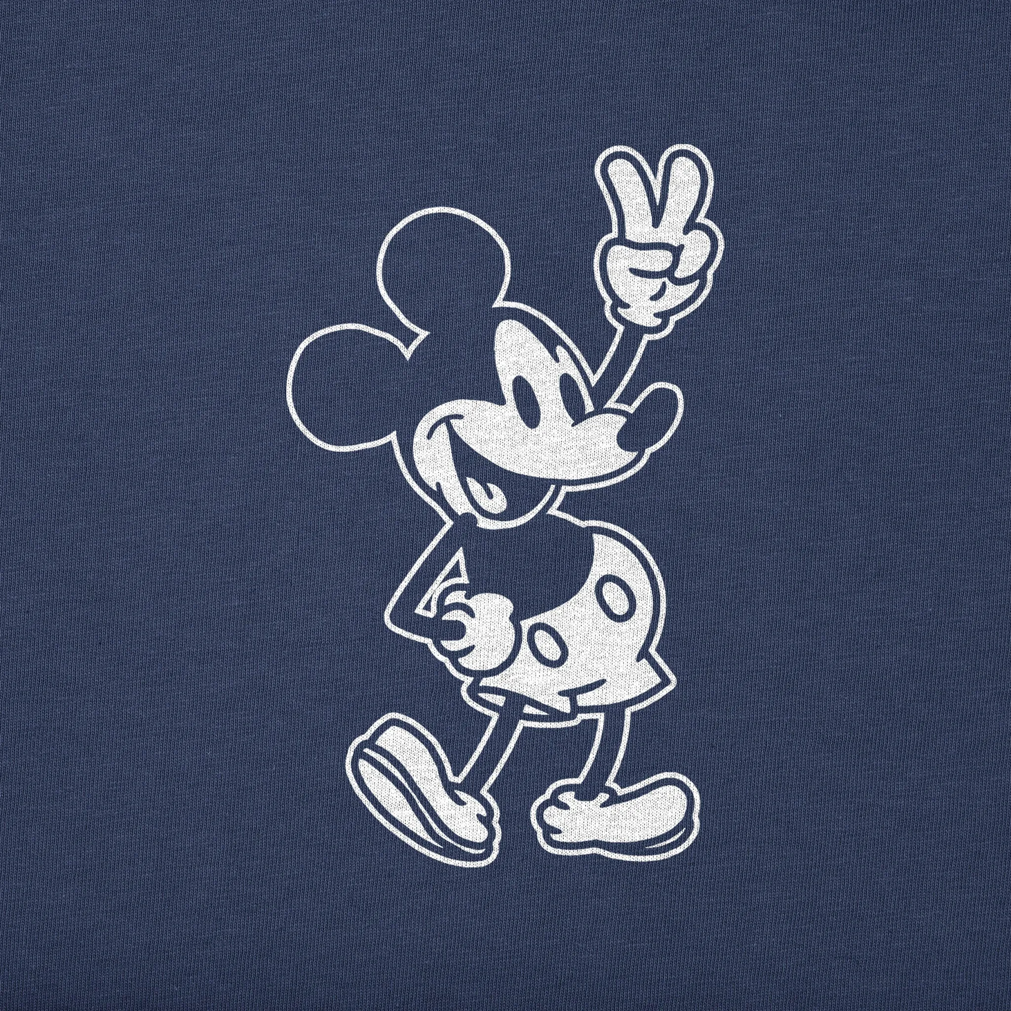 Men's Steamboat Willie Peace Mini Short Sleeve Tee Life is Good