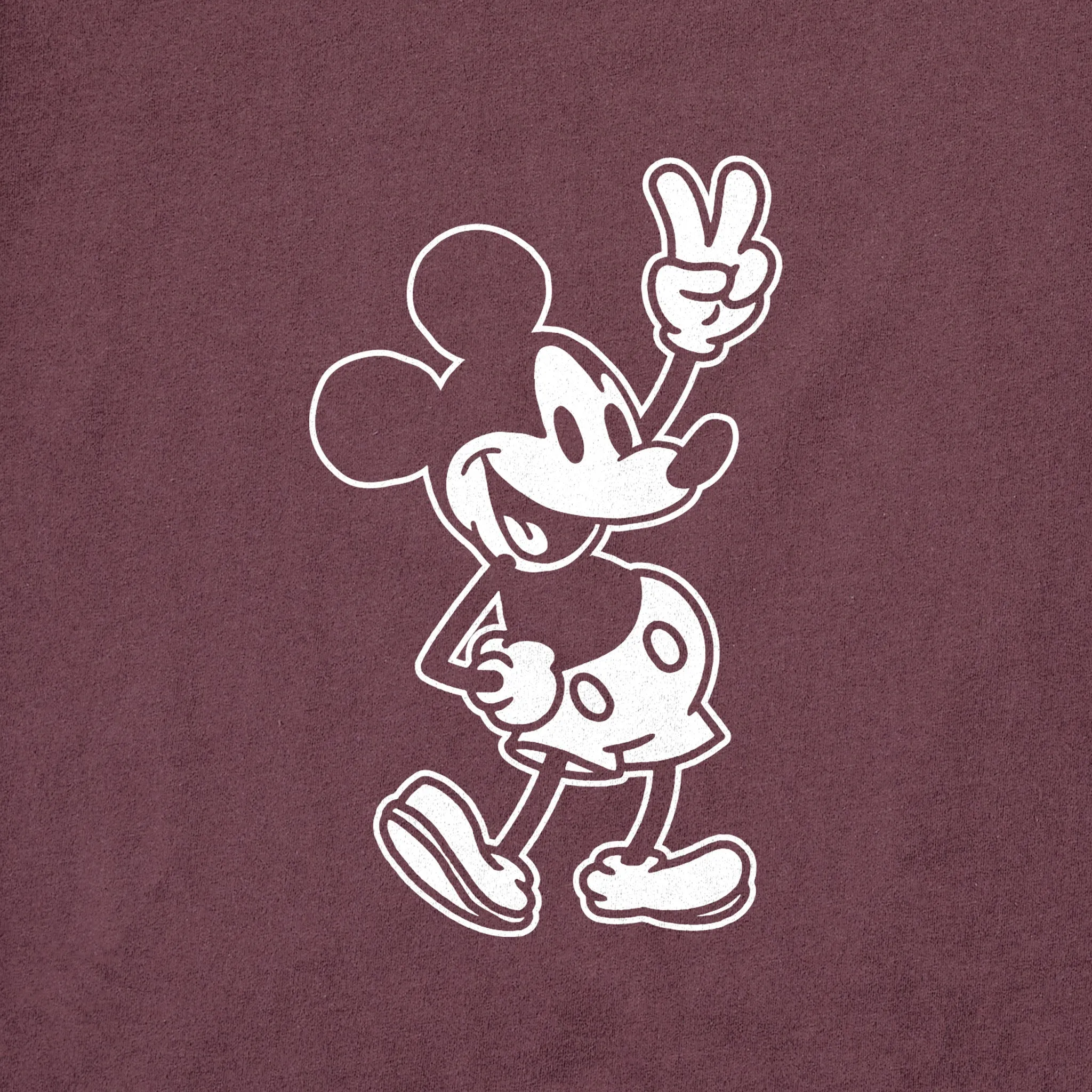 Men's Steamboat Willie Peace Mini Short Sleeve Tee Life is Good