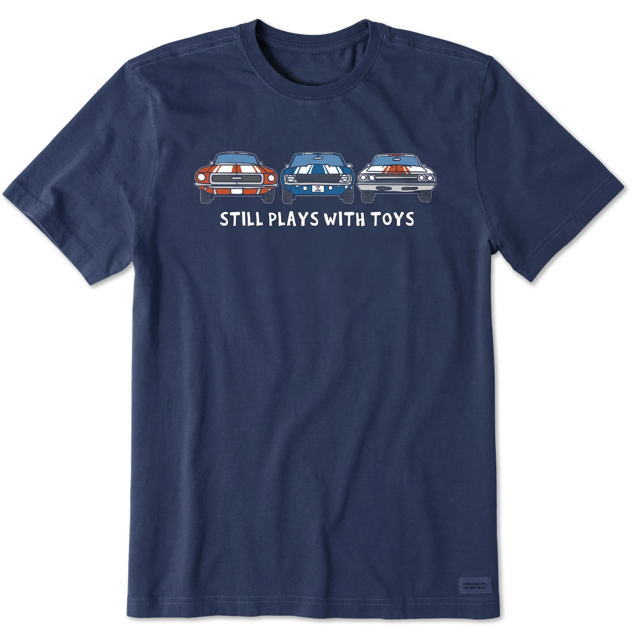 Men's Still Plays with Toys Short Sleeve Tee Life is Good