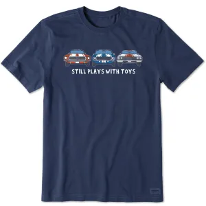Men's Still Plays with Toys Short Sleeve Tee Life is Good