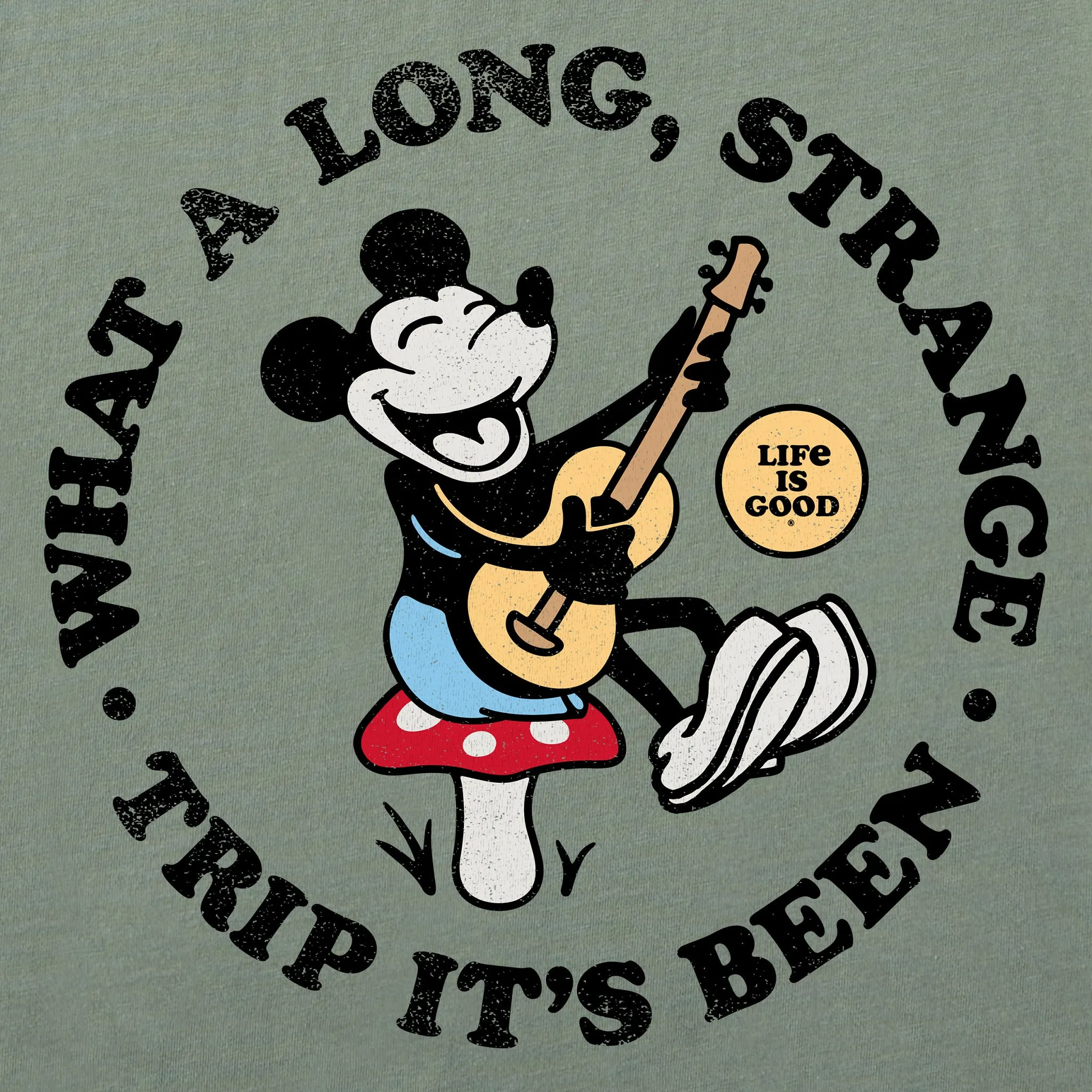 Men's Strange Trip Willie Short Sleeve Tee Life is Good