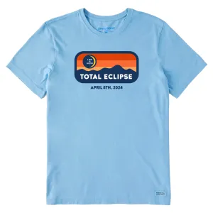 Men's Stripes Total Eclipse 4.8.24 Short Sleeve Tee Life is Good