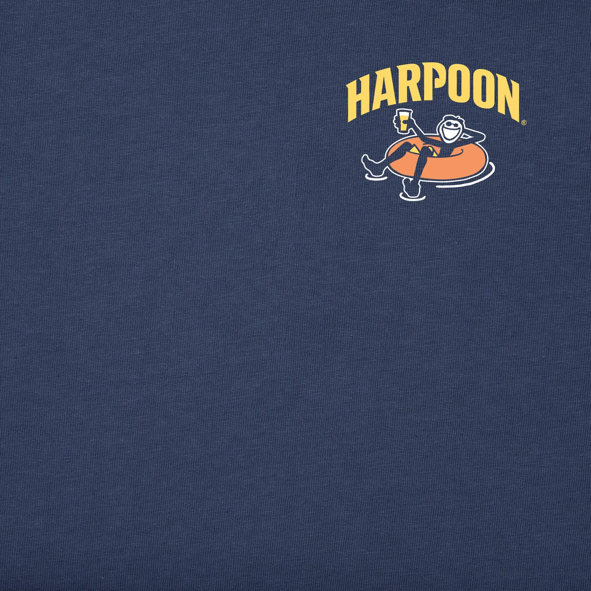 Men's Summer Style Harpoon Innertube Short Sleeve Crusher Tee Life is Good