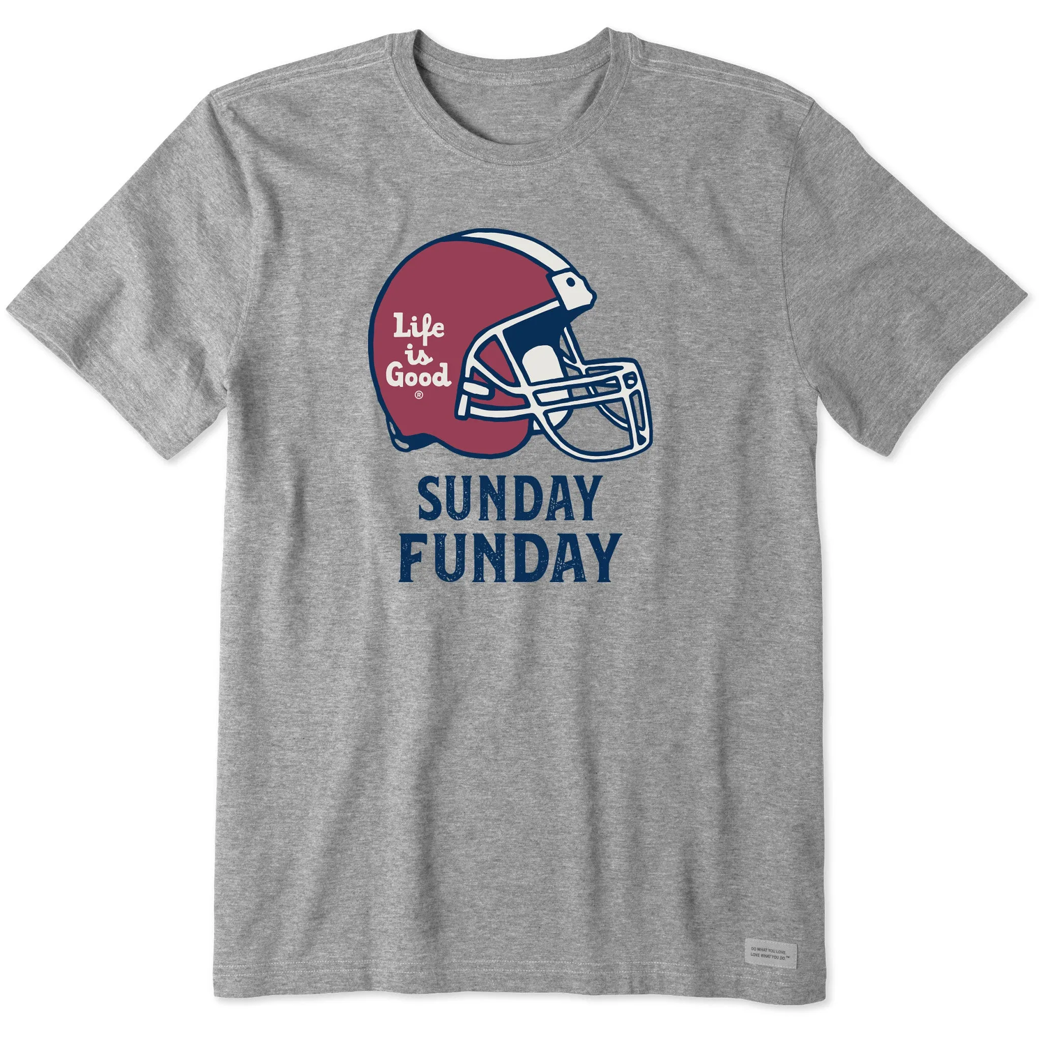 Men's Sunday Funday Helmet Short Sleeve Tee Life is Good