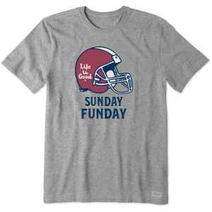 Men's Sunday Funday Helmet Short Sleeve Tee Life is Good