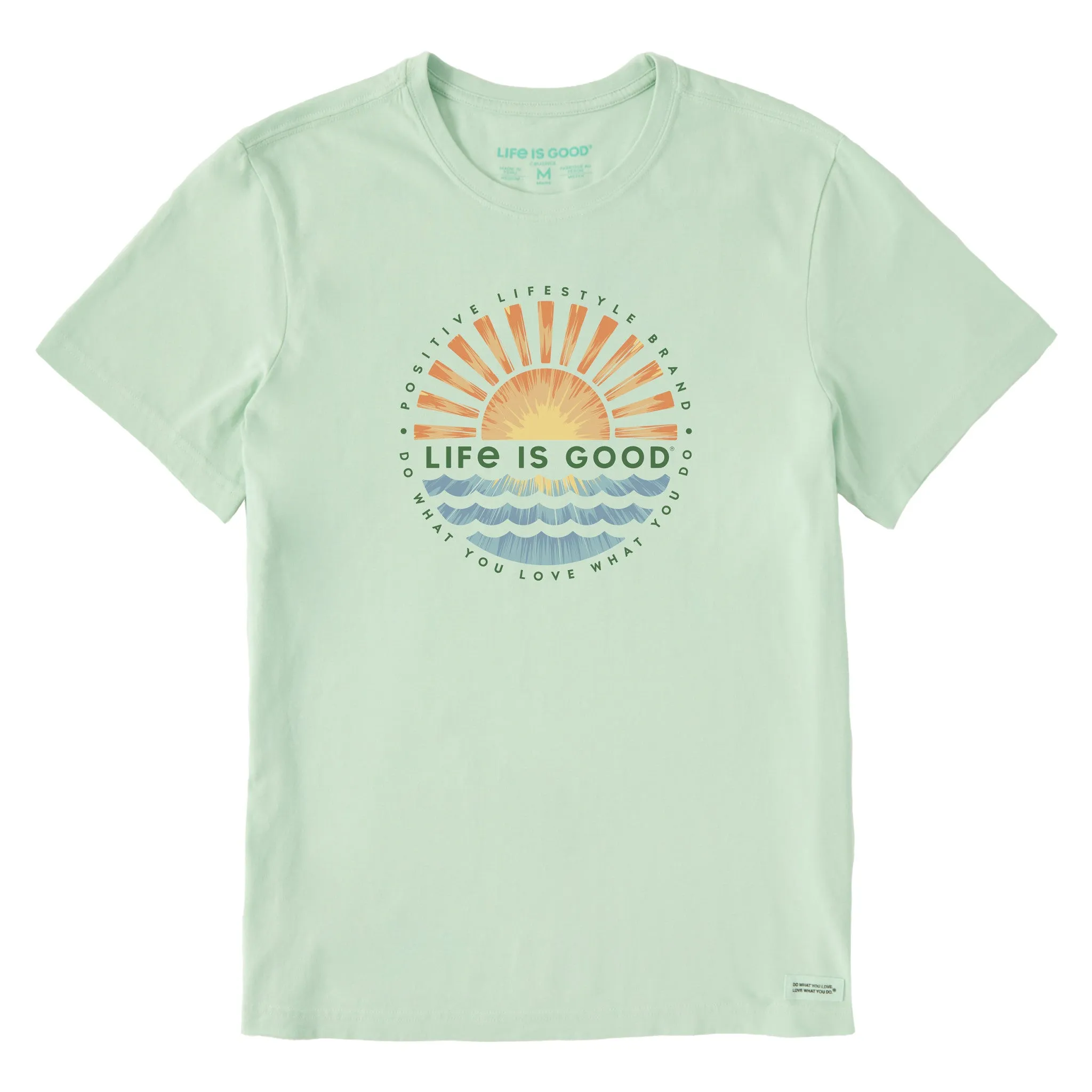 Men's Sunset Burst Short Sleeve Tee Life is Good