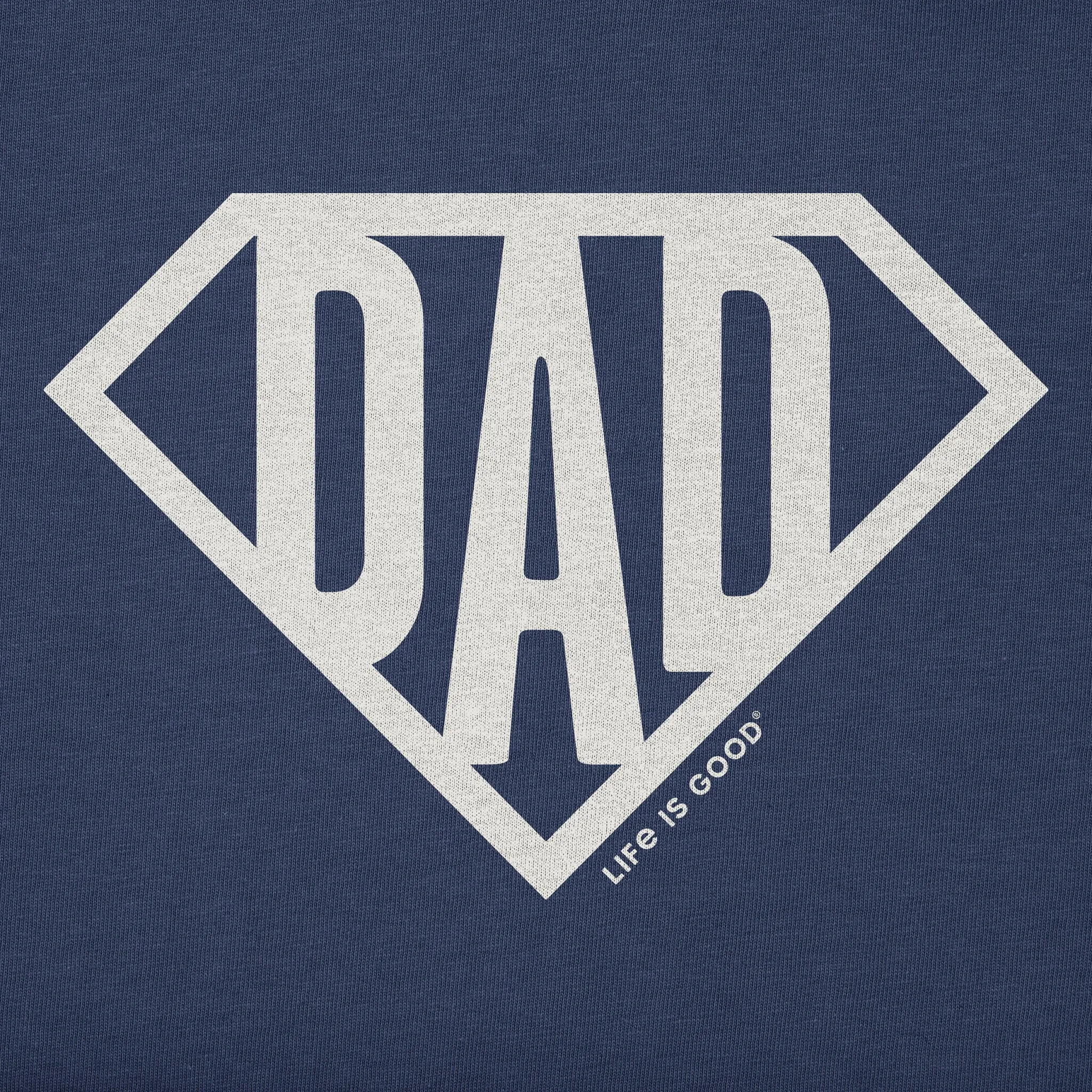 Men's Super Dad Short Sleeve Tee Life is Good