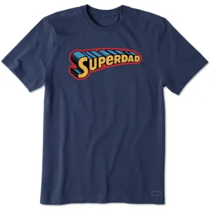 Men's SuperDad Short Sleeve Crusher Tee Life is Good