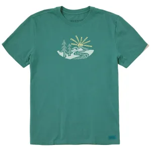Men's Superpower Landscape Short Sleeve Tee Life is Good