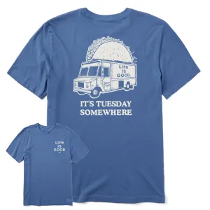 Men's Taco Tuesday Truck Short Sleeve Tee Life is Good