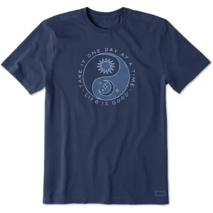 Men's Take it One Day at a Time Short Sleeve Tee Life is Good