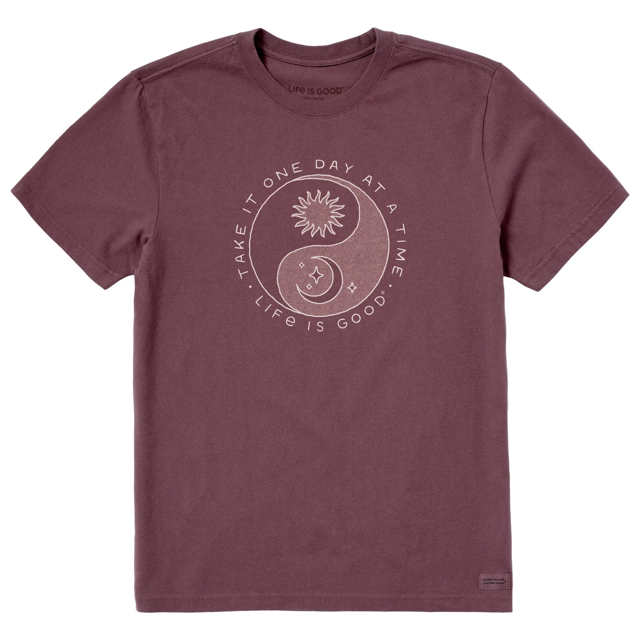 Men's Take it One Day at a Time Short Sleeve Tee Life is Good