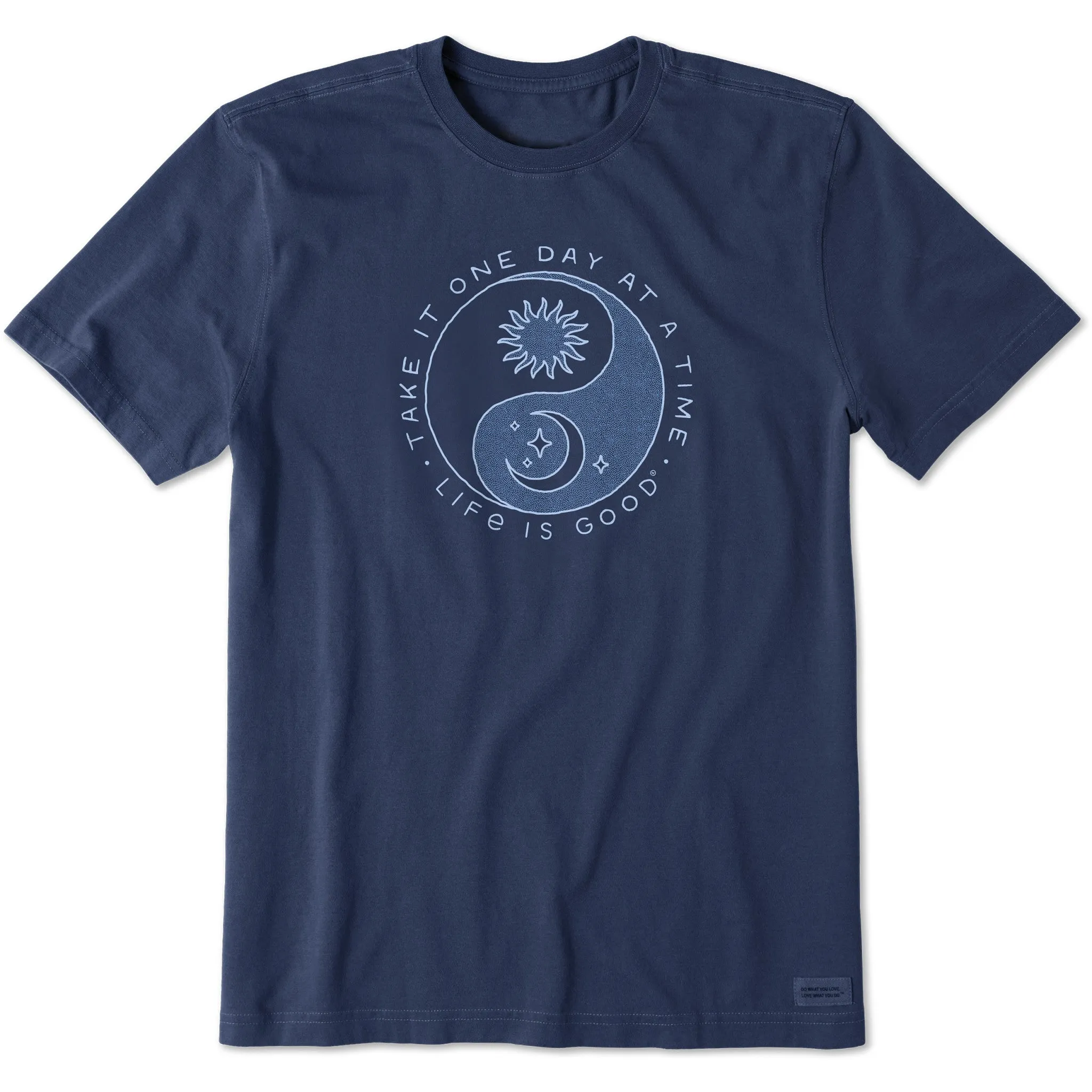 Men's Take it One Day at a Time Short Sleeve Tee Life is Good