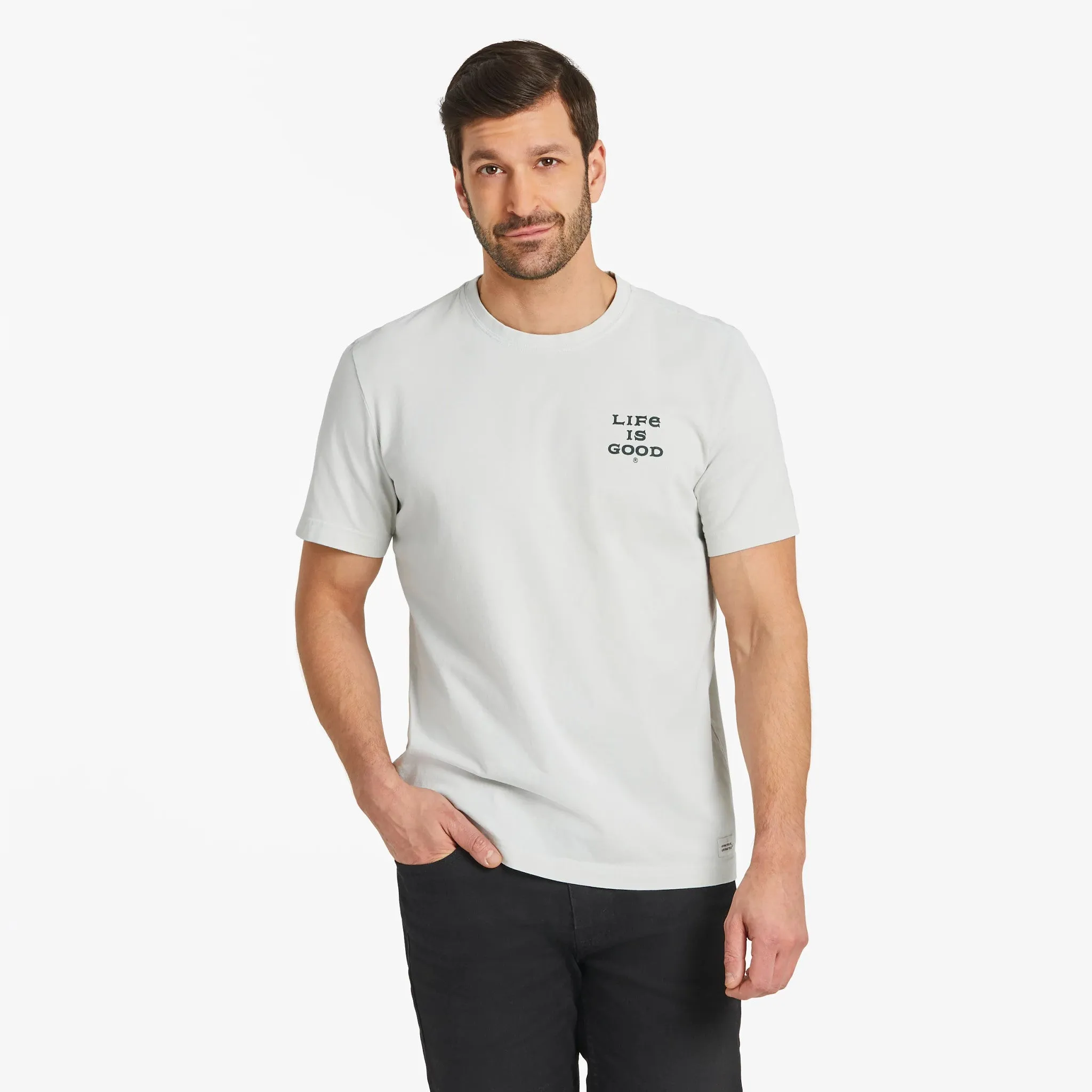 Men's Take it Outside ATV Short Sleeve Tee Life is Good