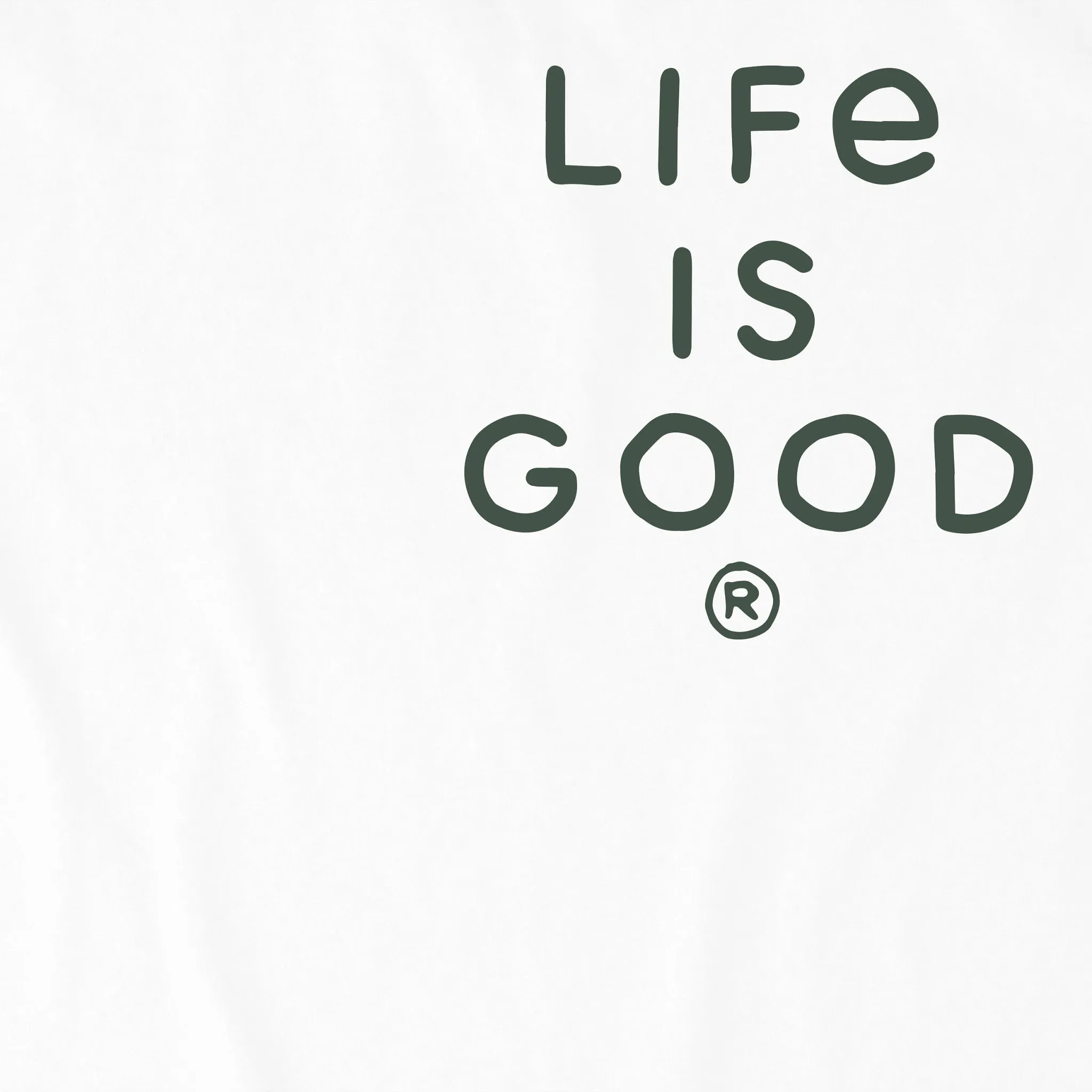 Men's Take it Outside Watercolor Trees Short Sleeve Tee Life is Good