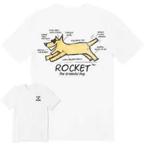 Men's The Anatomy of Rocket Short Sleeve Tee Life is Good