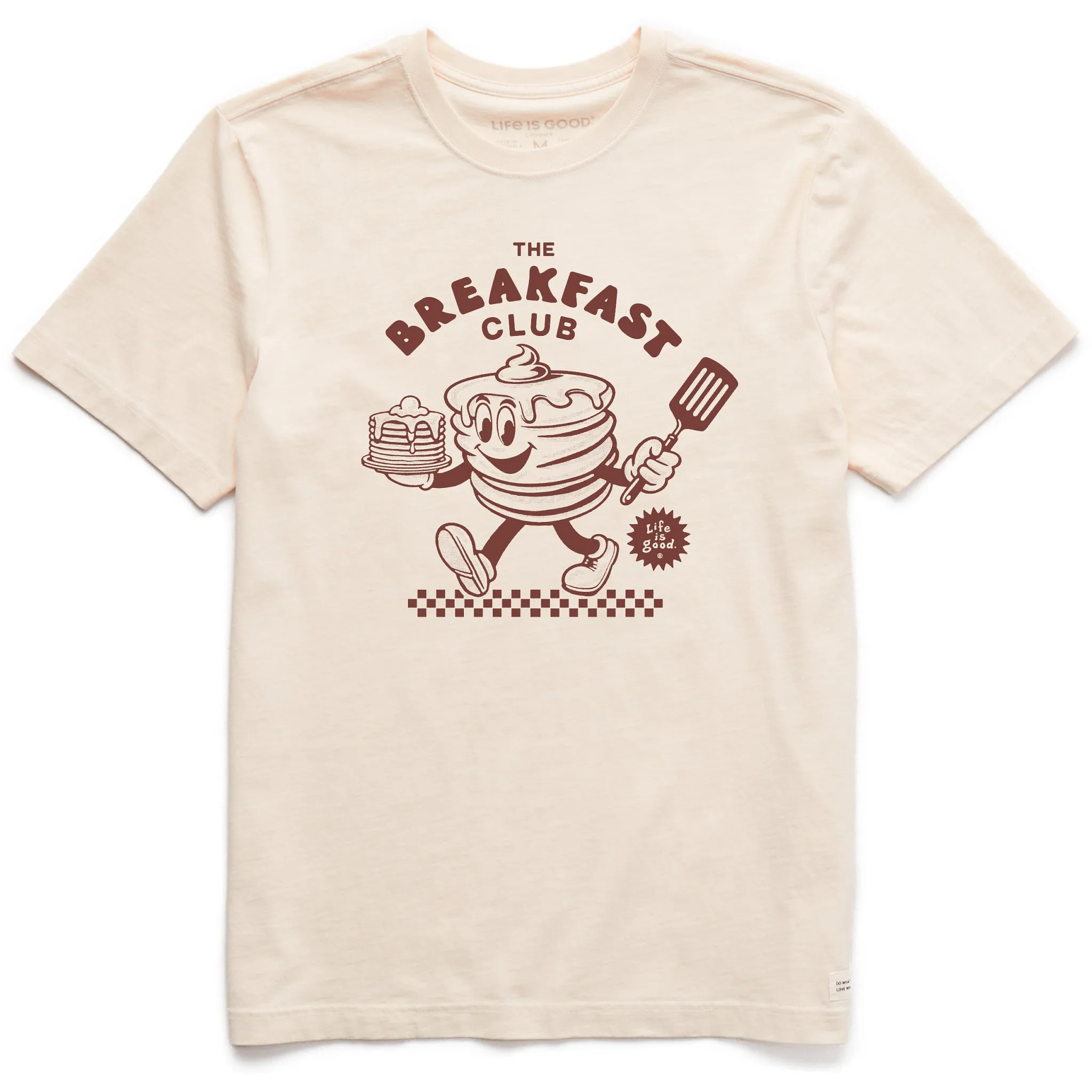 Men's The Breakfast Club Pancakes Short Sleeve Crusher Tee Life is Good
