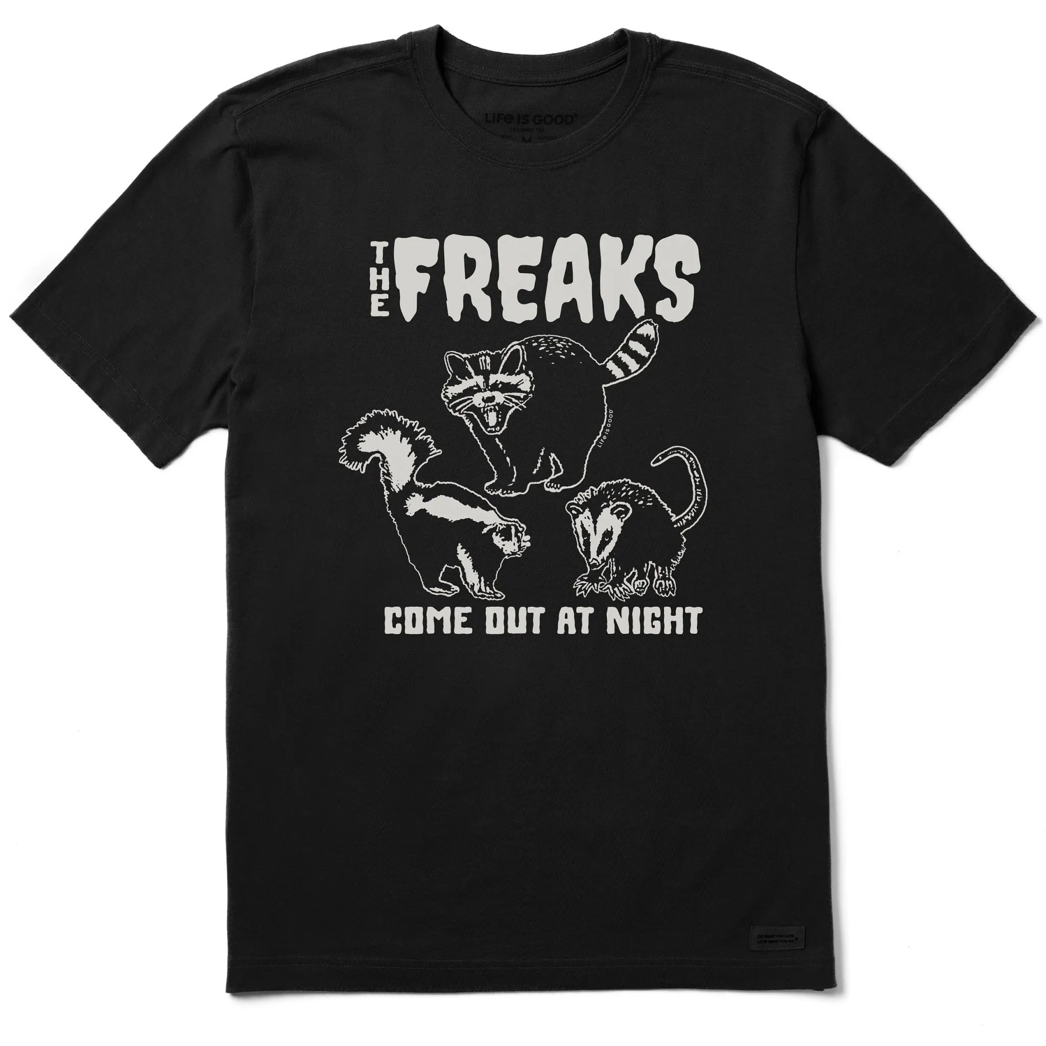 Men's The Freaks Come Out at Night Short Sleeve Tee Life is Good