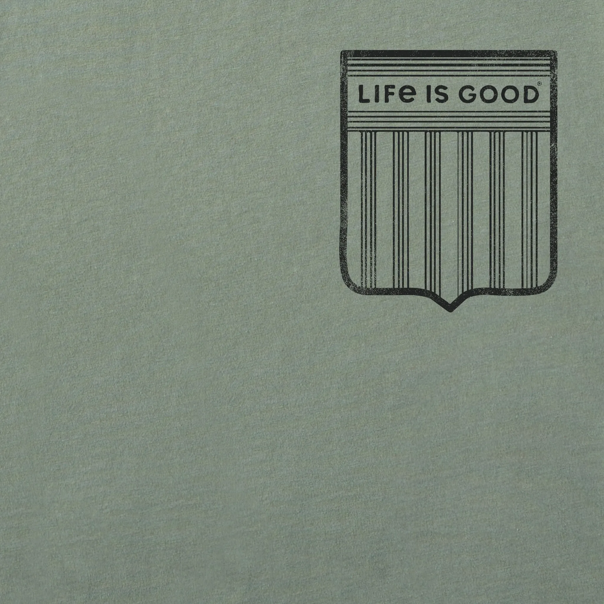 Men's The Great Seal of the United States Short Sleeve Tee Life is Good