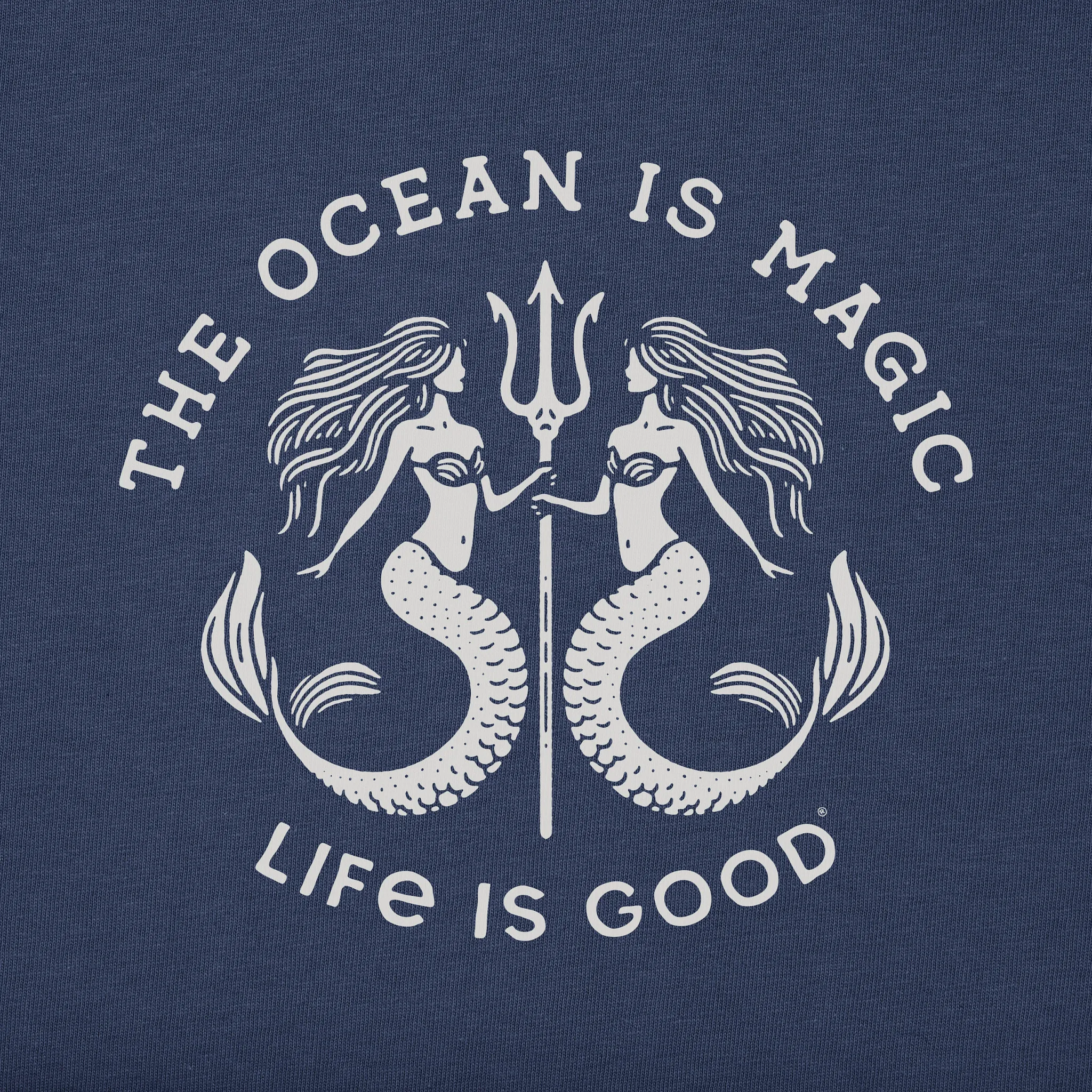 Men's The Ocean Is Magic Short Sleeve Tee Life is Good