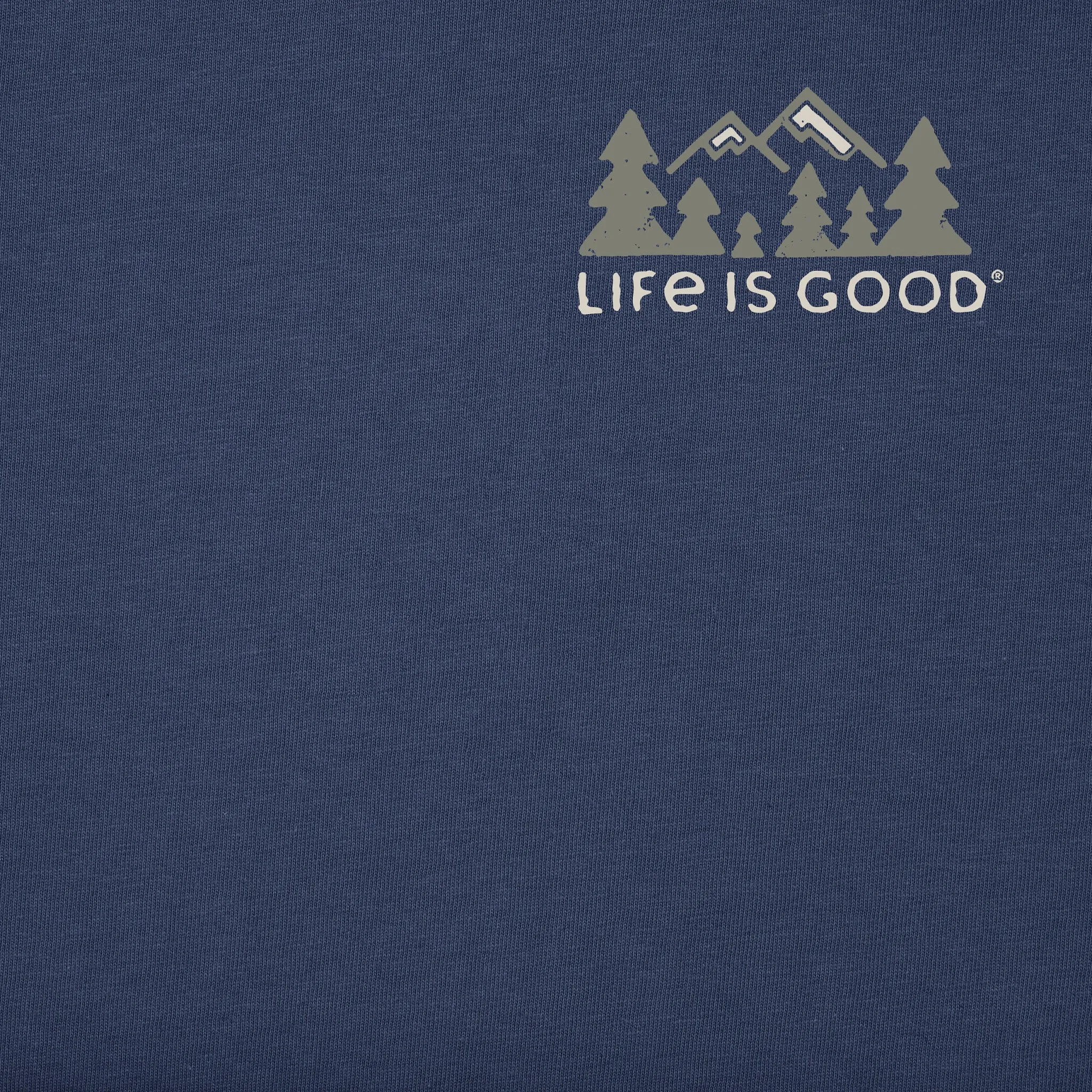 Men's The Right Thing Short Sleeve Crusher Tee Life is Good