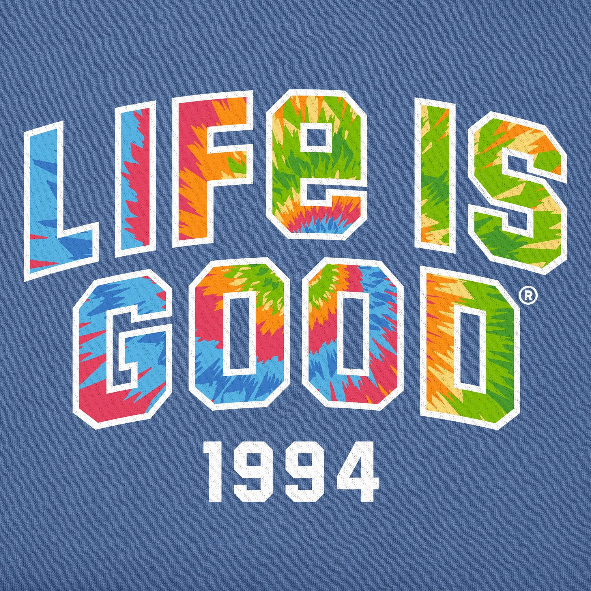 Men's Tie Dye 1994 Arch Short Sleeve Tee Life is Good