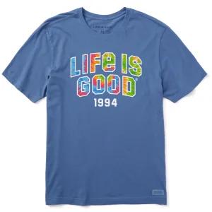 Men's Tie Dye 1994 Arch Short Sleeve Tee Life is Good