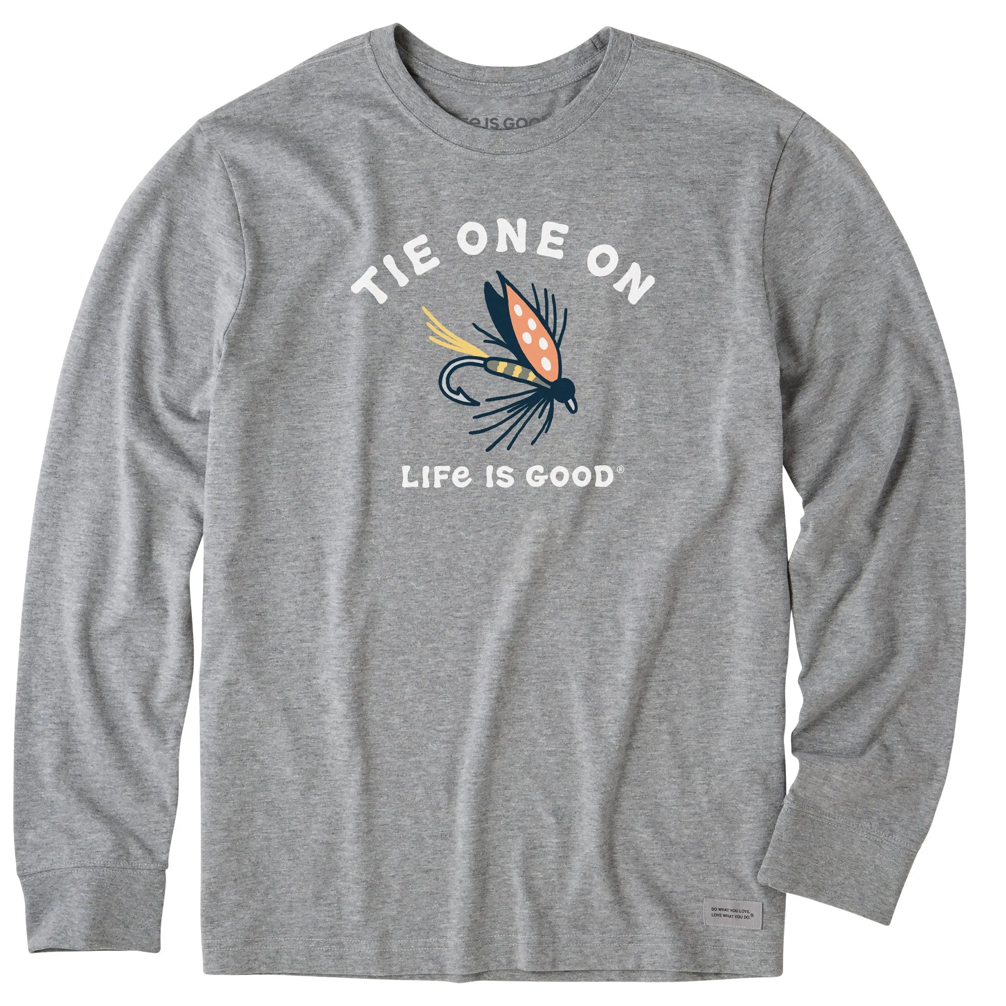 Men's Tie One On Long Sleeve Crusher Tee Life is Good
