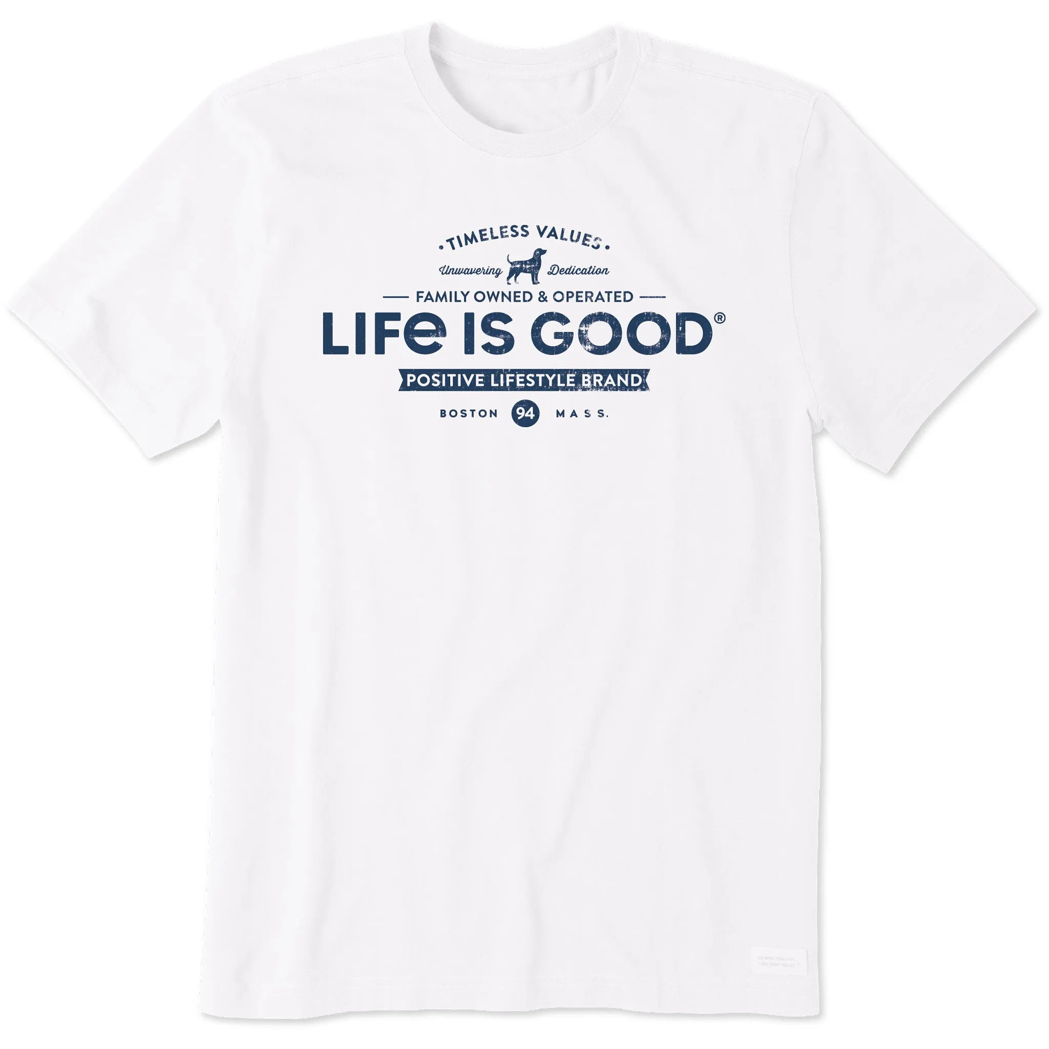 Men's Timeless Values Short Sleeve Tee Life is Good