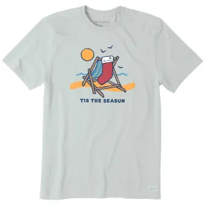 Men's Tis the Seasun Short Sleeve Crusher-LITE Tee Life is Good