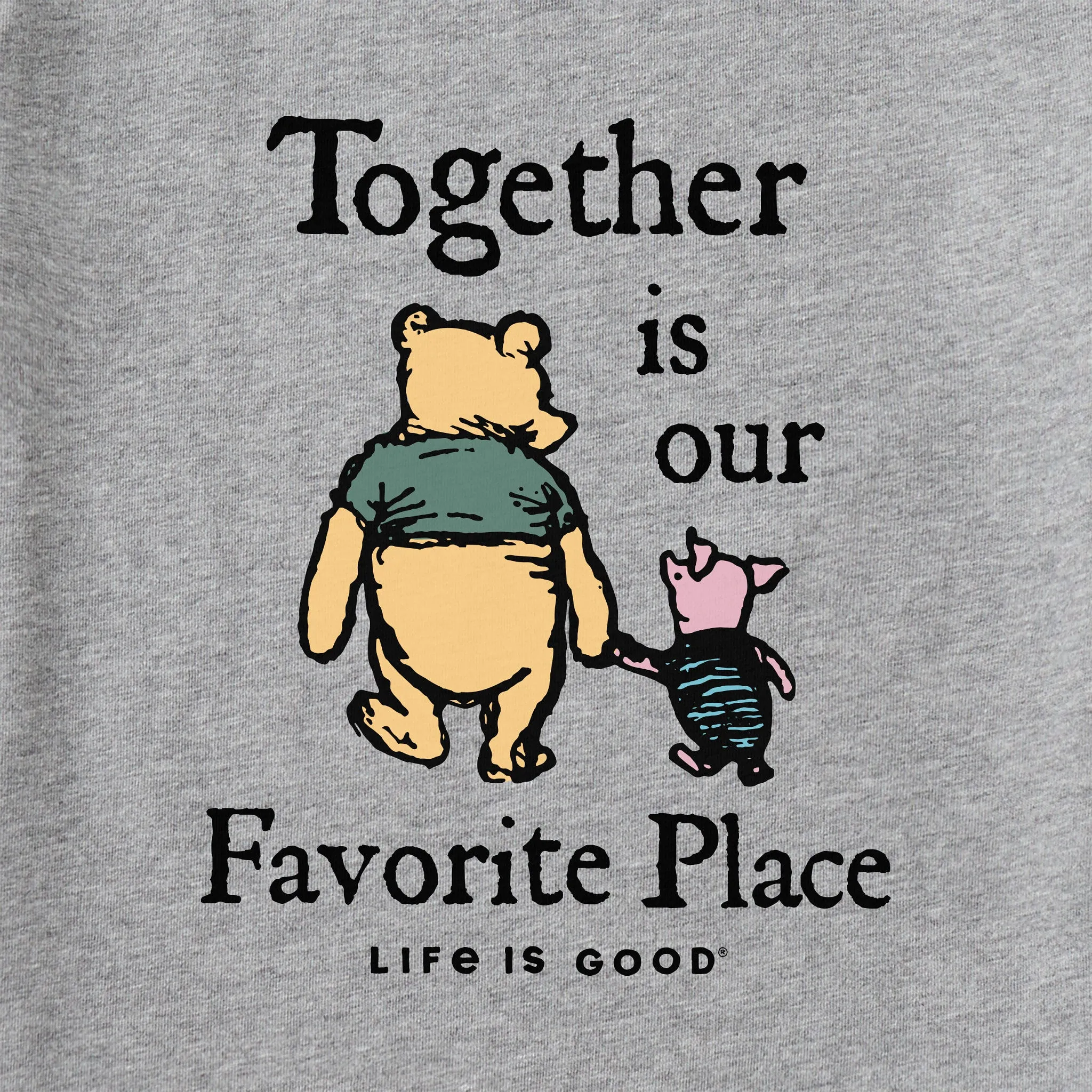 Men's Together is Our Favorite Place Short Sleeve Tee Life is Good