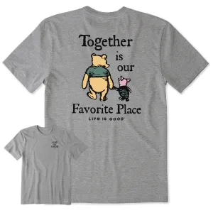 Men's Together is Our Favorite Place Short Sleeve Tee Life is Good