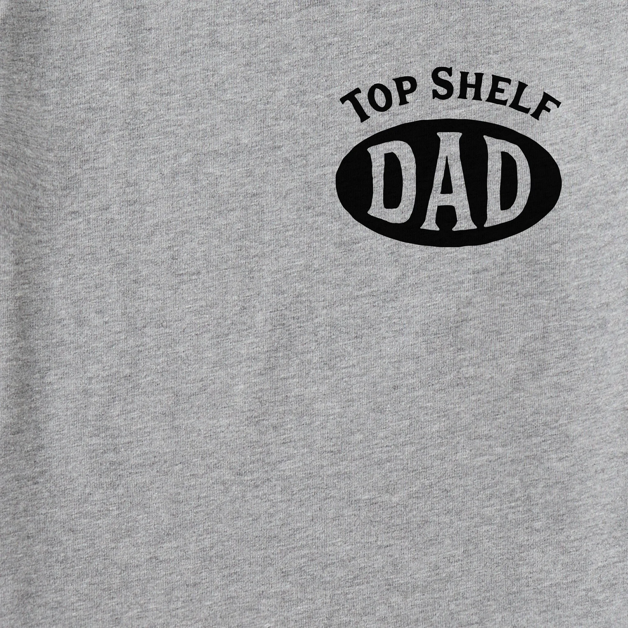 Men's Top Shelf Dad Bottle Short Sleeve Tee Life is Good
