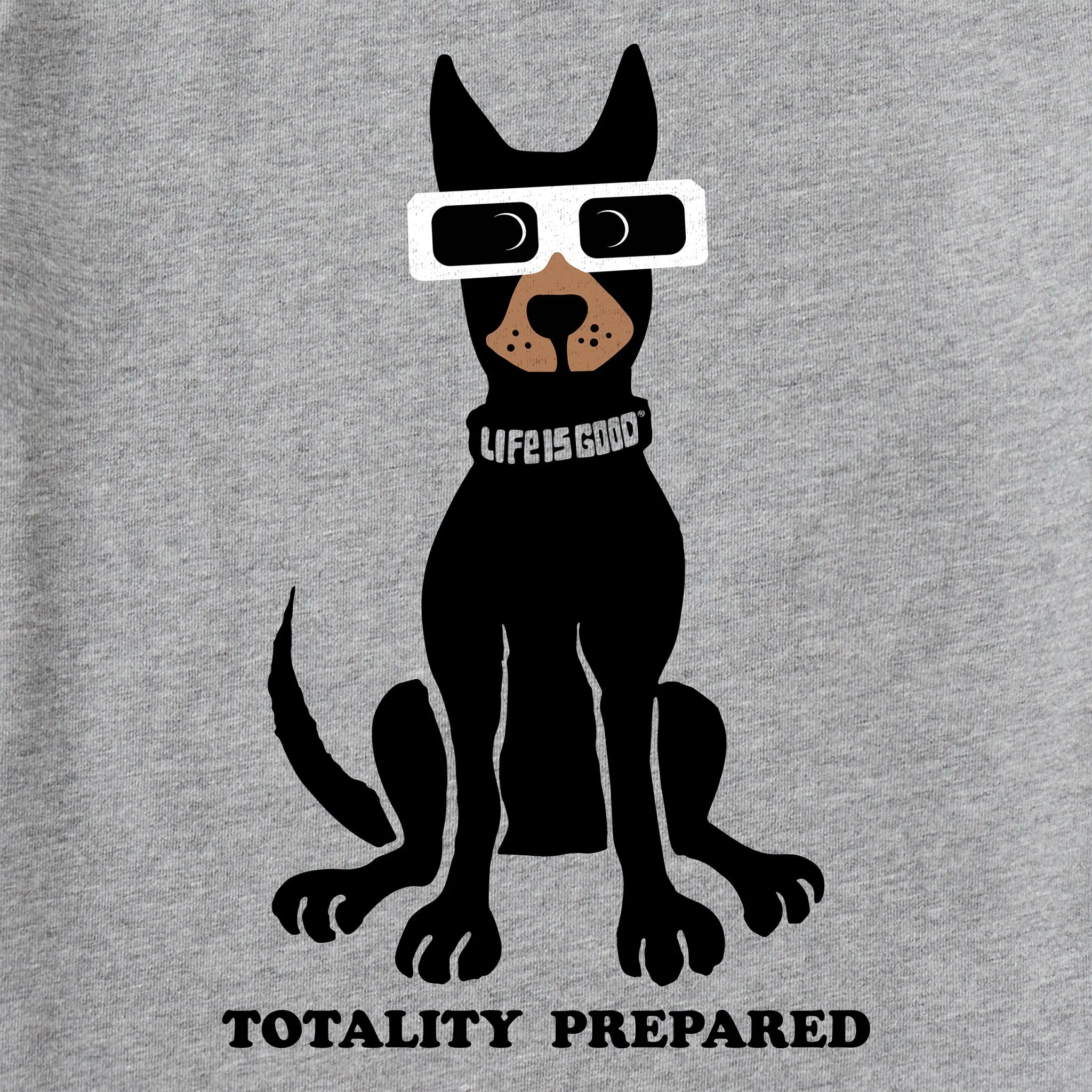 Men's Totality Prepared Solar Dog Short Sleeve Tee Life is Good