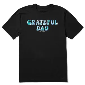 Men's Trippy Grateful Dad Short Sleeve Crusher-LITE Tee Life is Good