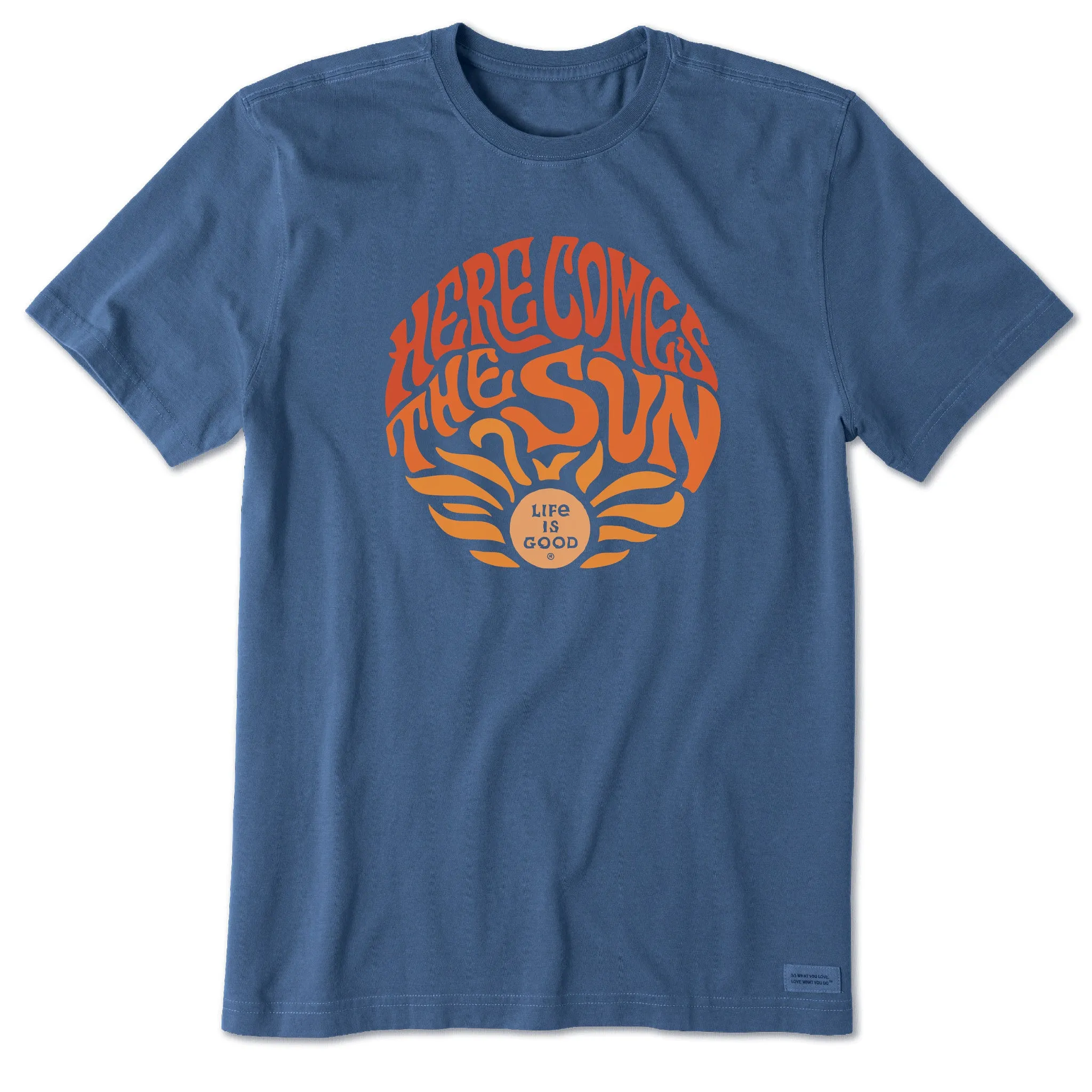 Men's Trippy Here Comes the Sun Short Sleeve Tee Life is Good
